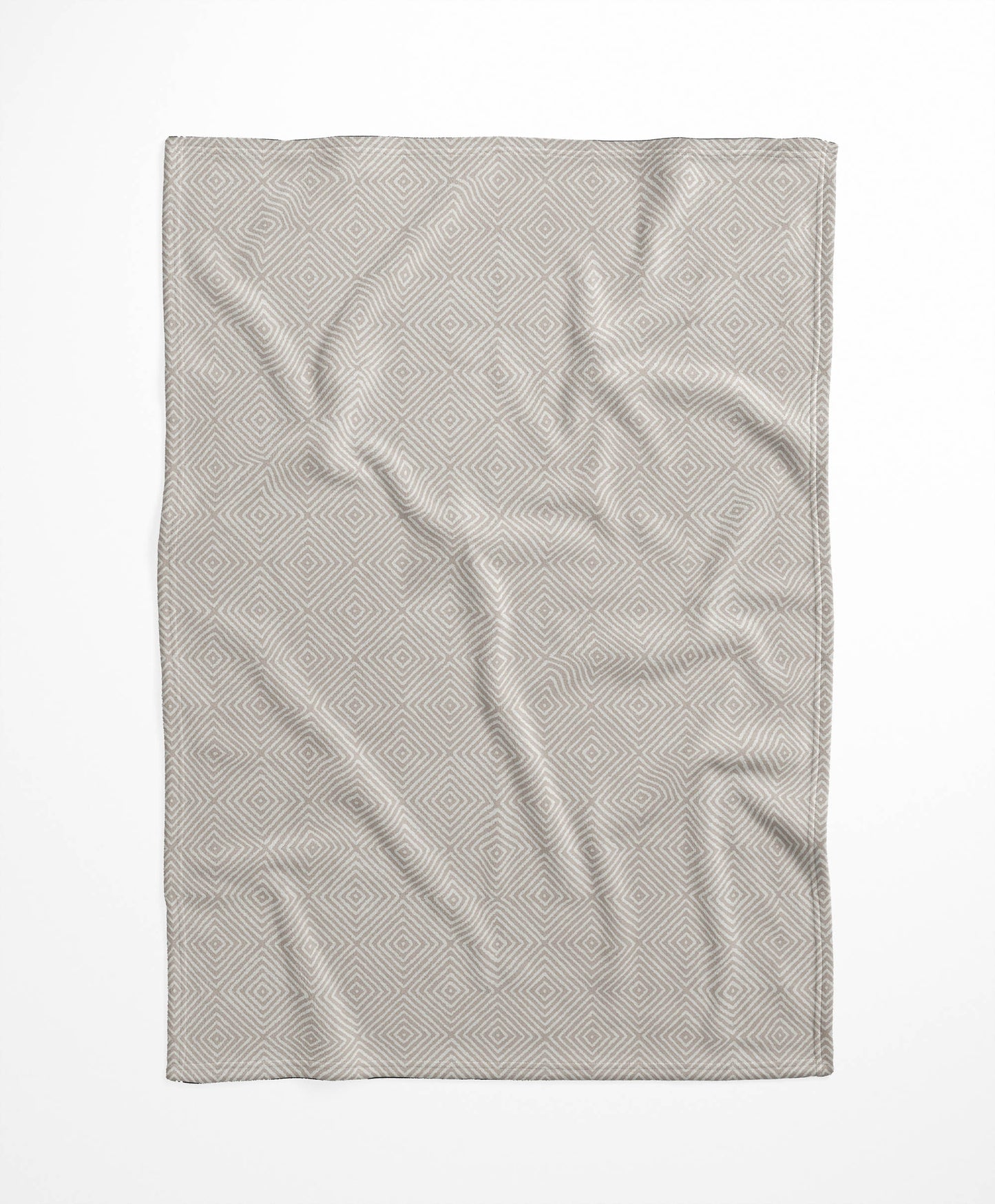 Ikat Spray Velveteen Fleece Blanket