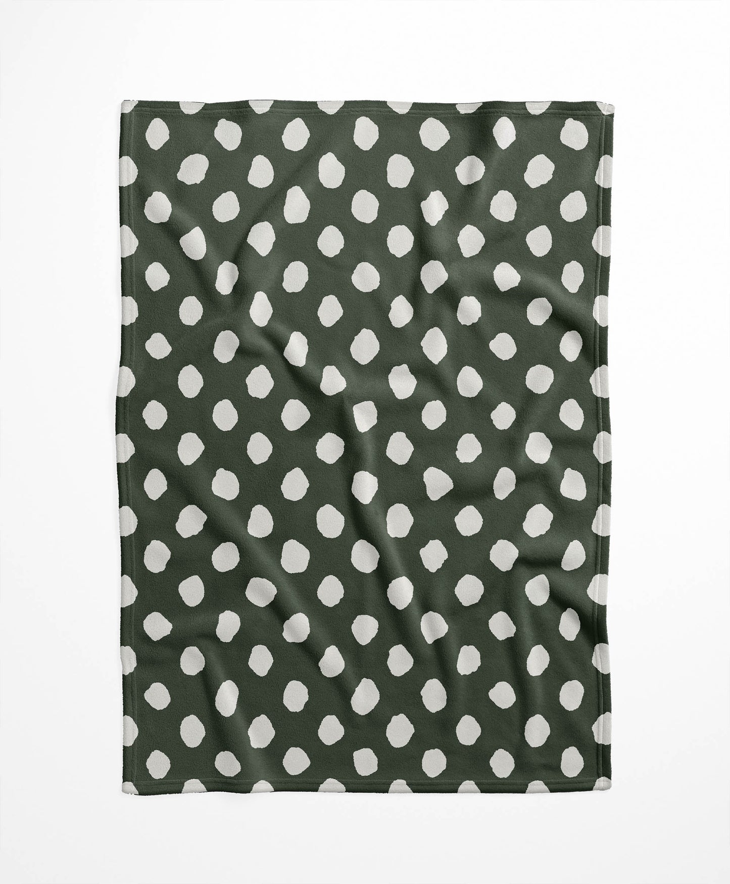 Large Dot Velveteen Fleece Blanket
