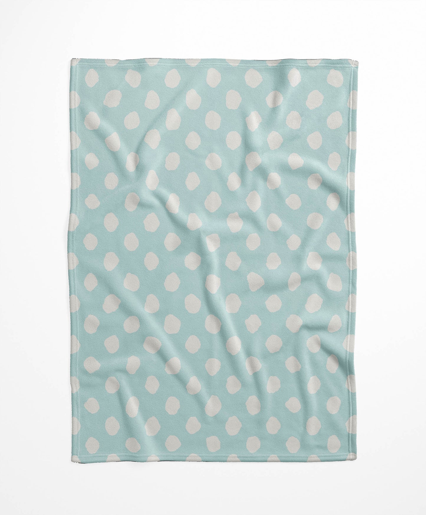 Large Dot Velveteen Fleece Blanket