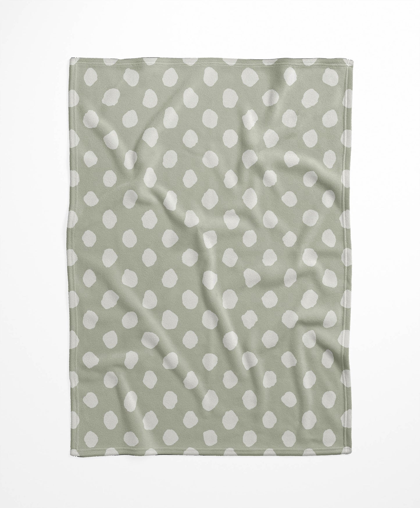 Large Dot Velveteen Fleece Blanket