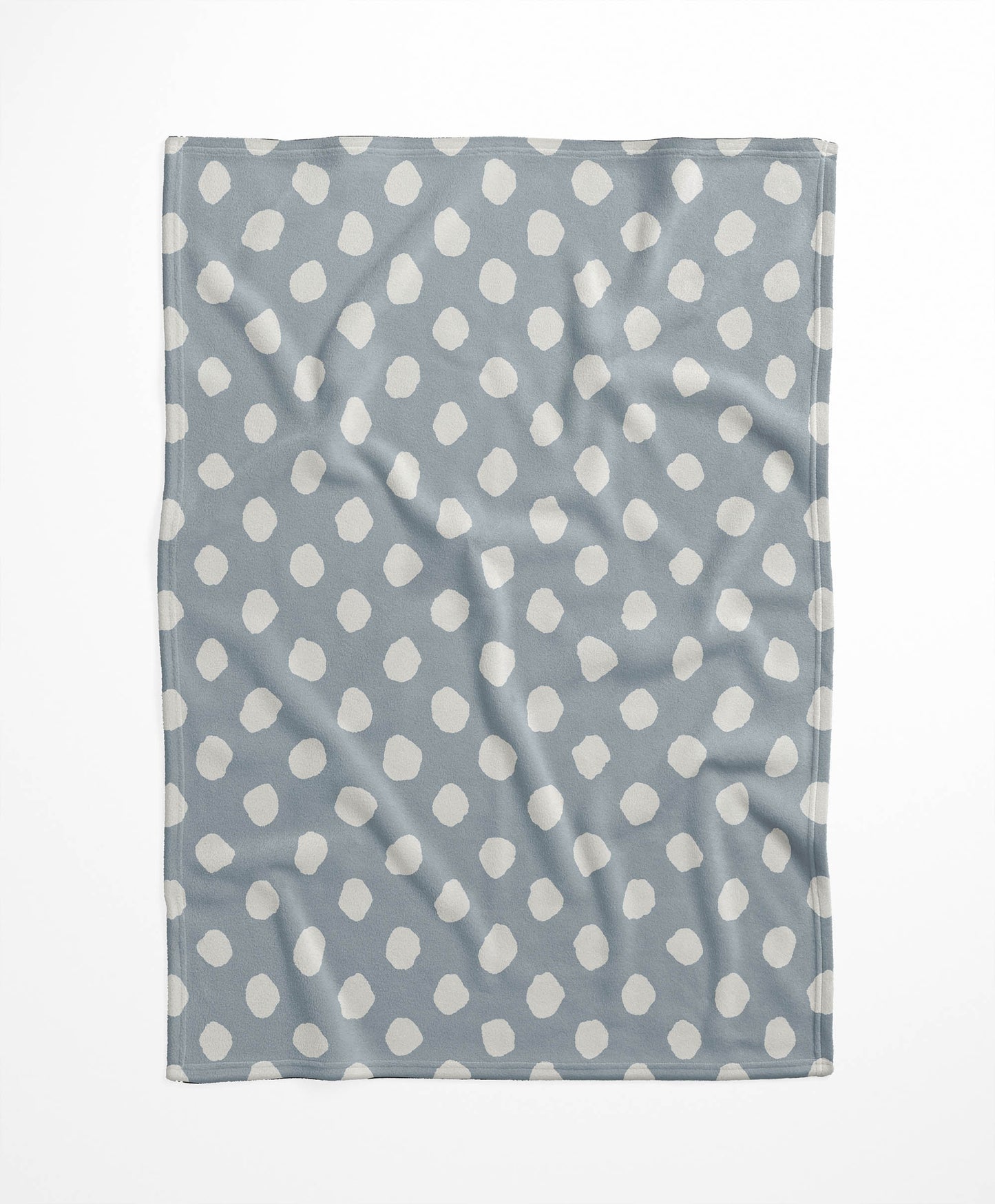 Large Dot Velveteen Fleece Blanket