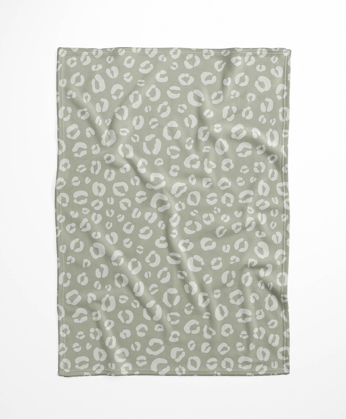 Leopard Play Velveteen Fleece Blanket