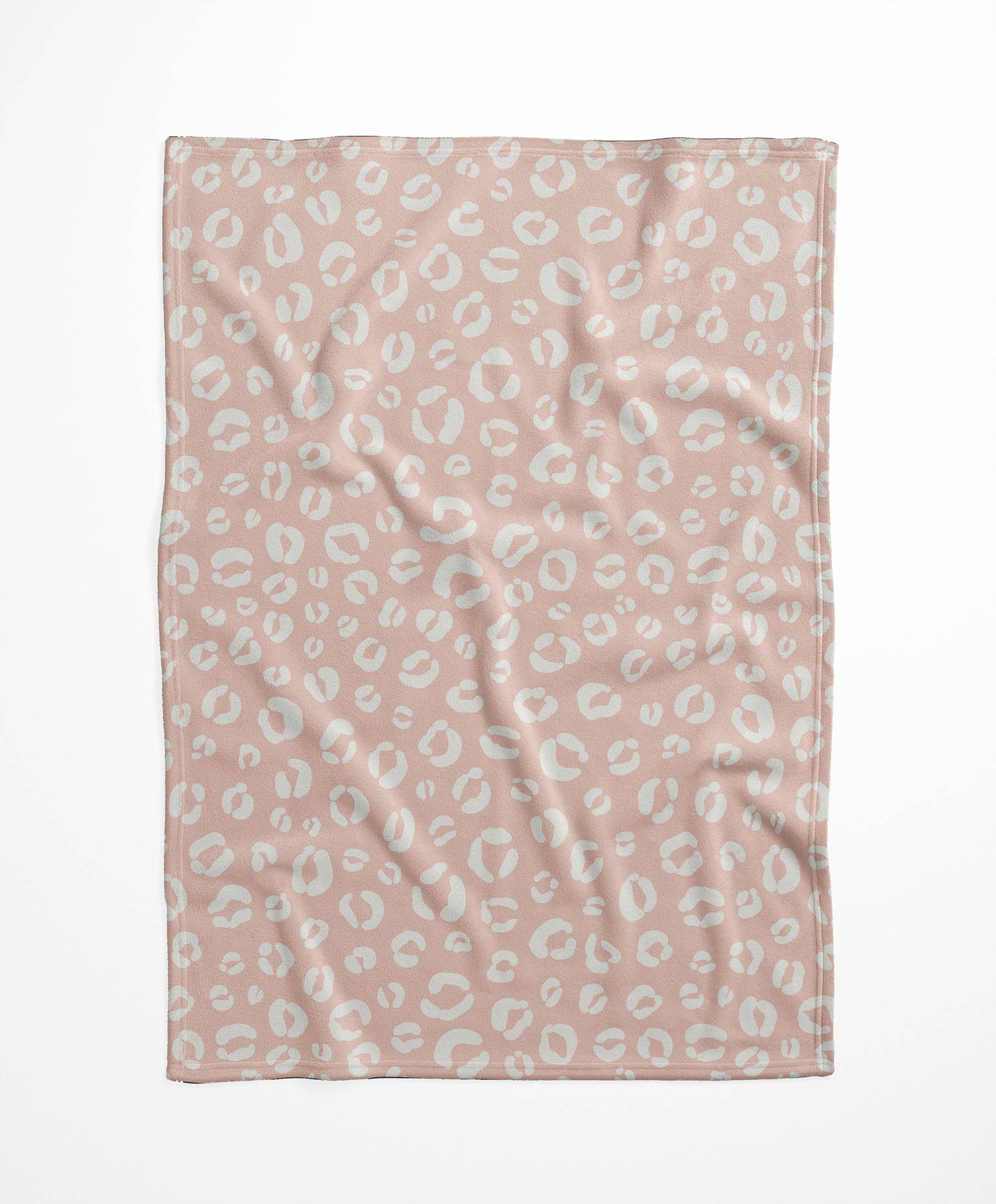 Leopard Play Velveteen Fleece Blanket