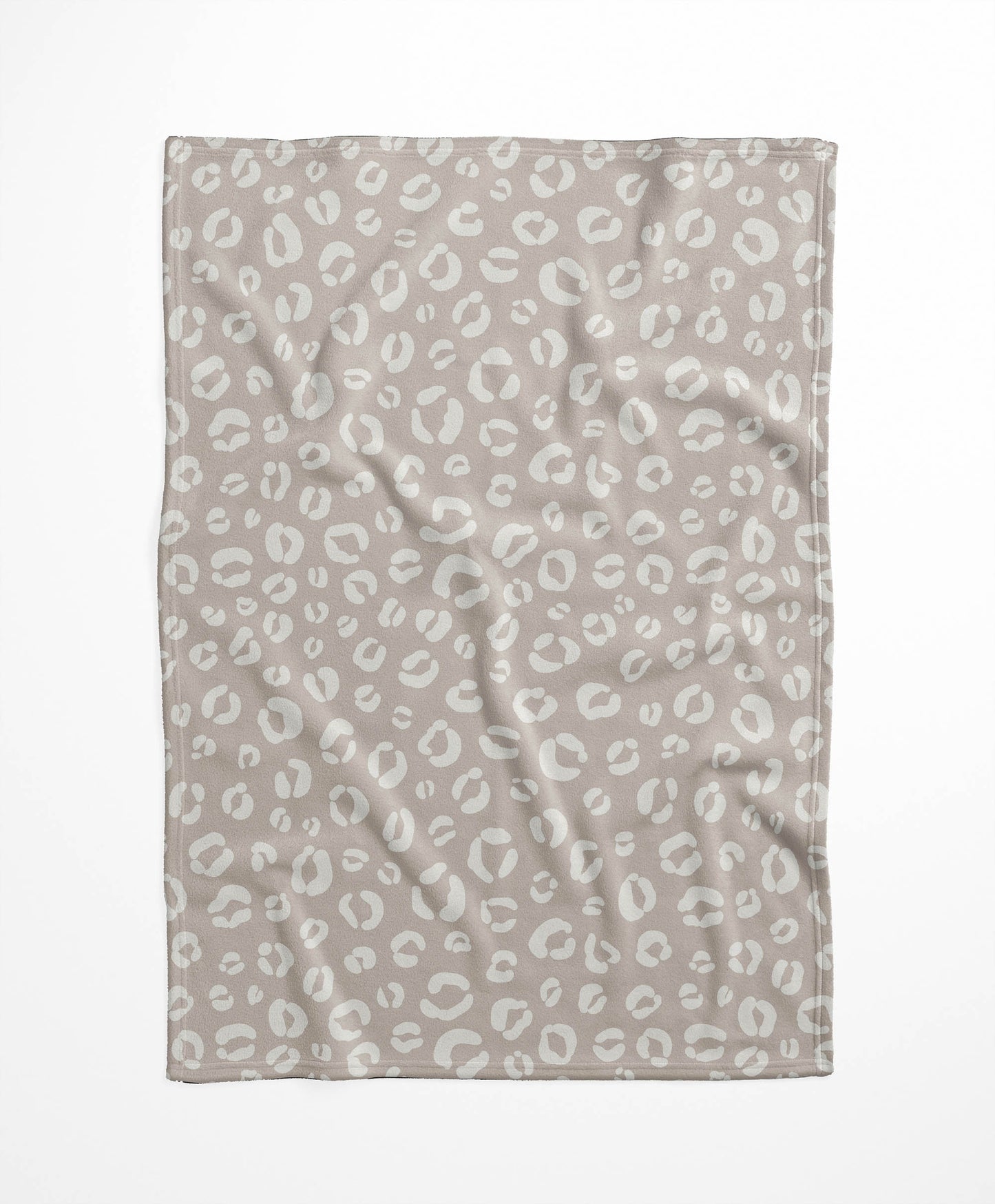 Leopard Play Velveteen Fleece Blanket