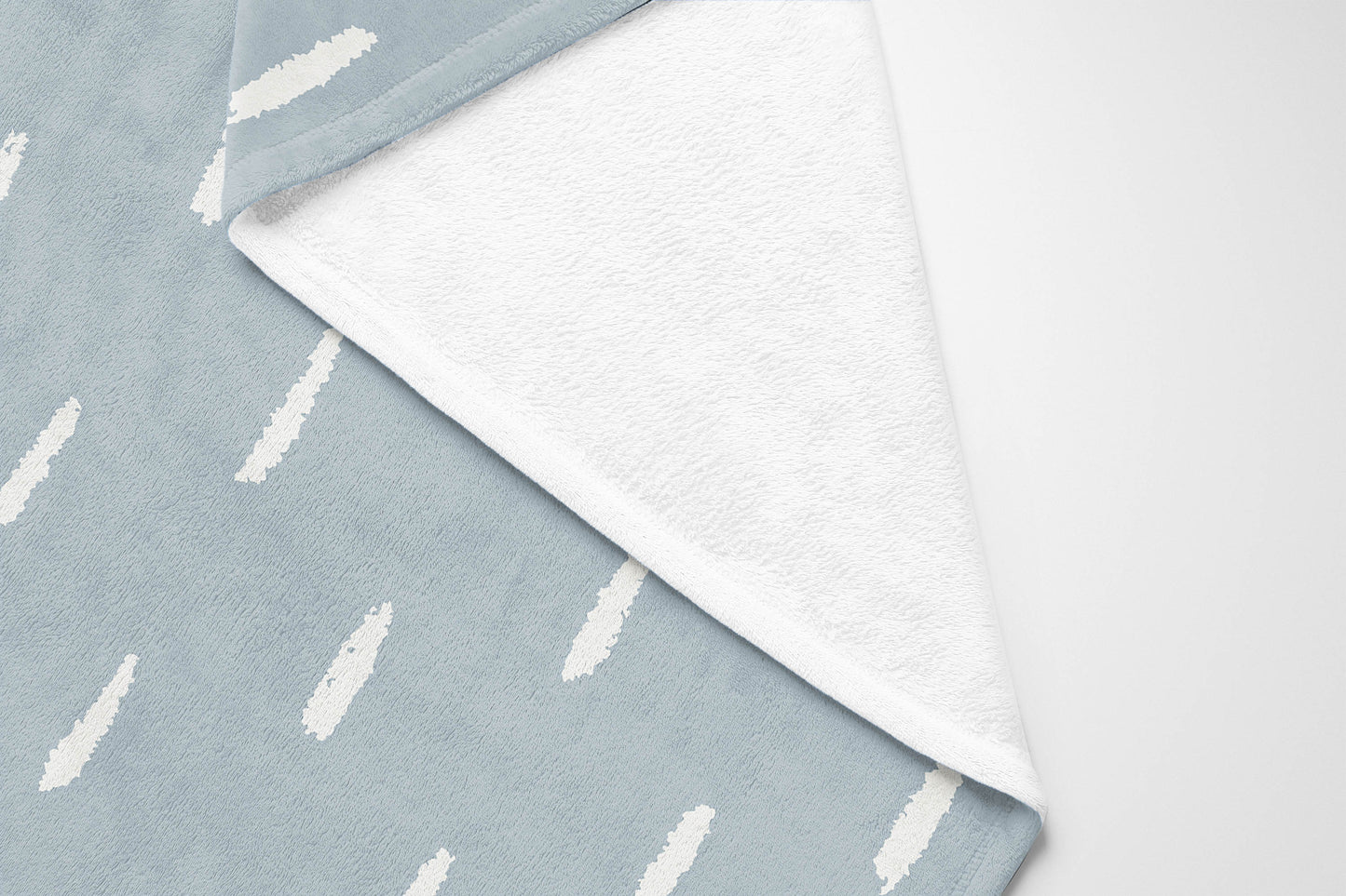 Long Drop Velveteen Fleece Blanket