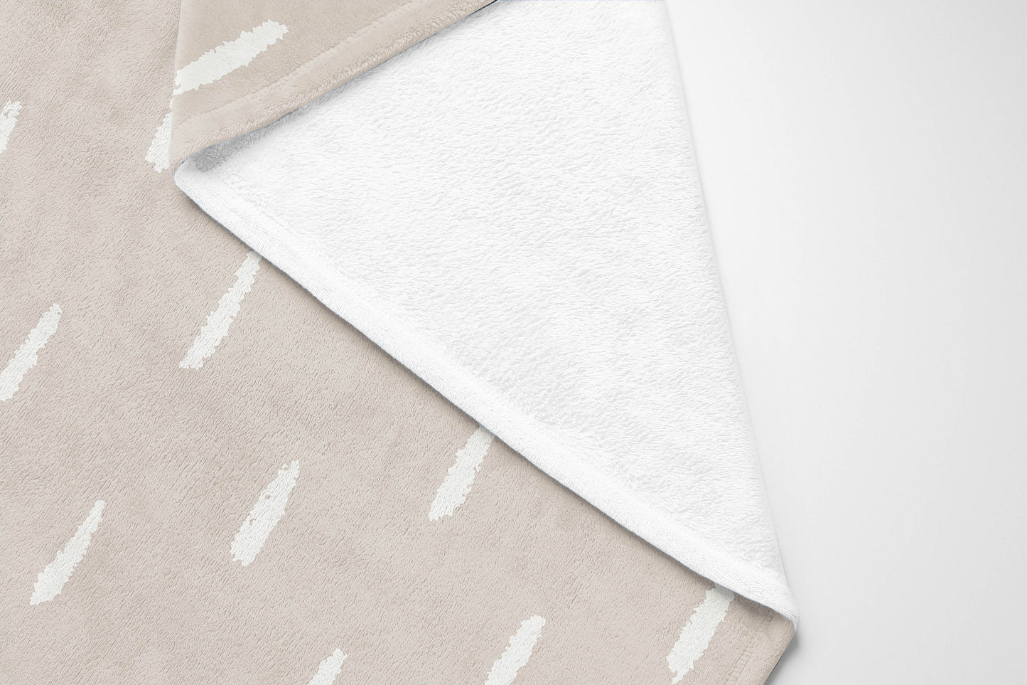 Long Drop Velveteen Fleece Blanket