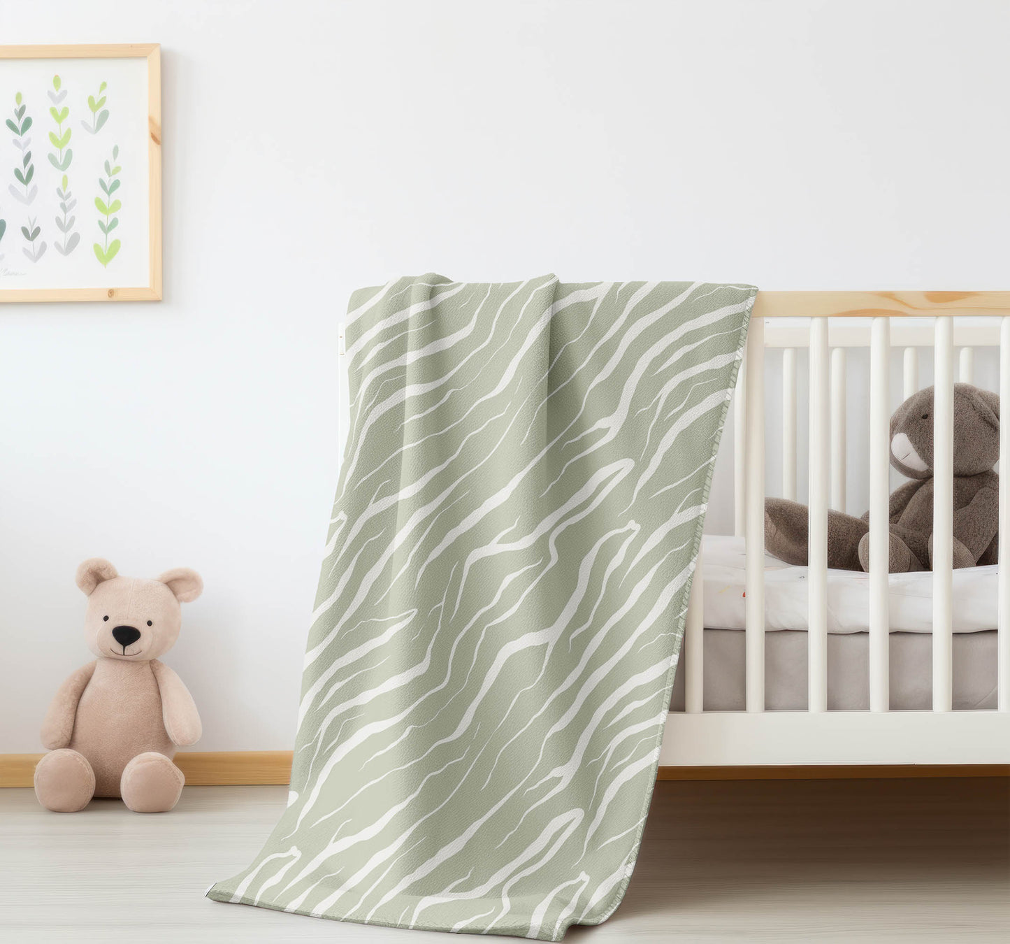 Lush Cracks Velveteen Fleece Blanket