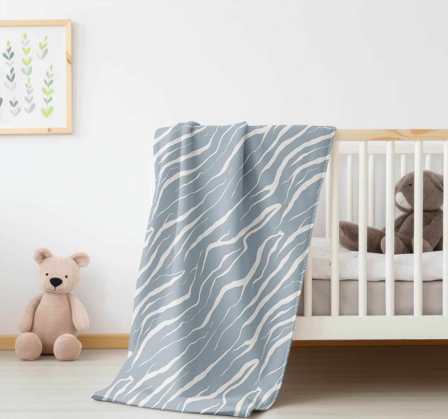Lush Cracks Velveteen Fleece Blanket