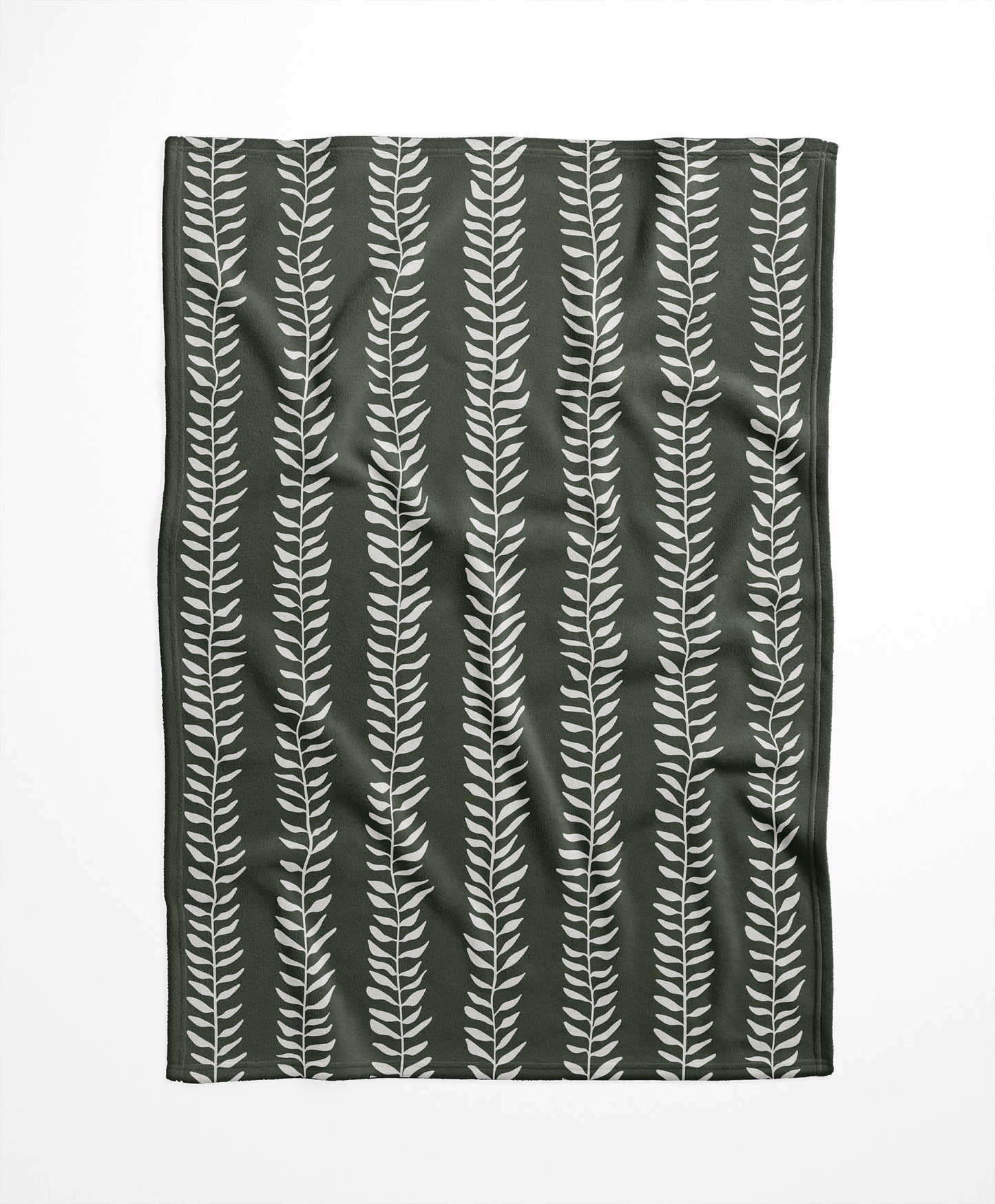Mystic Ivy Velveteen Fleece Blanket