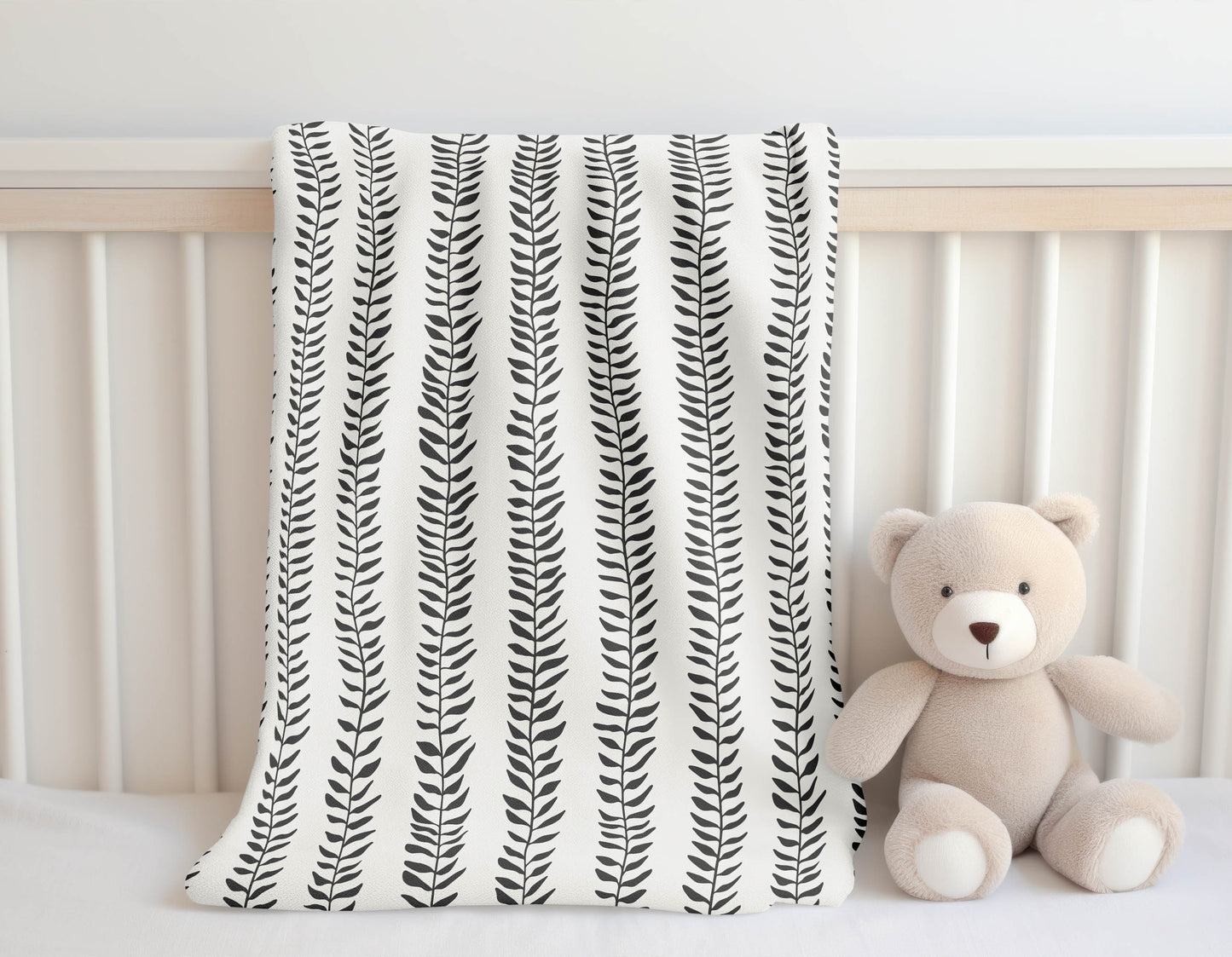 Mystic Ivy Velveteen Fleece Blanket