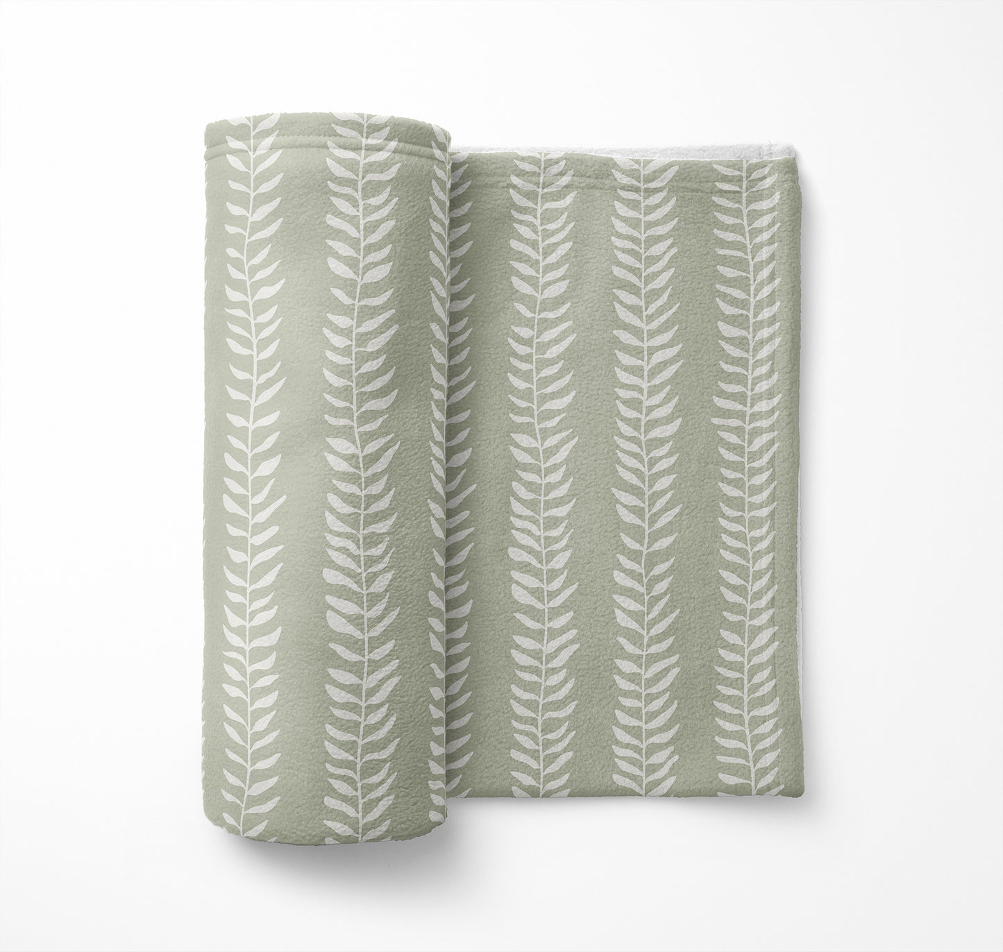 Mystic Ivy Velveteen Fleece Blanket