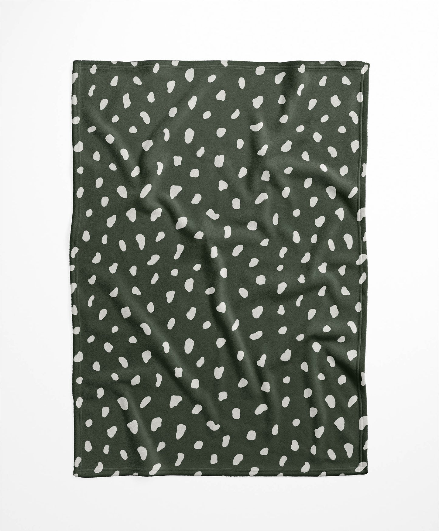 Paint Drop Velveteen Fleece Blanket