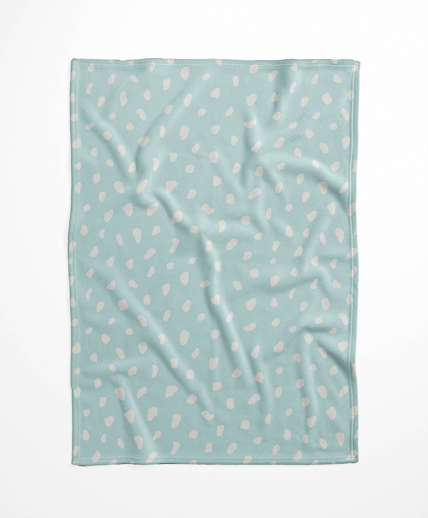 Paint Drop Velveteen Fleece Blanket