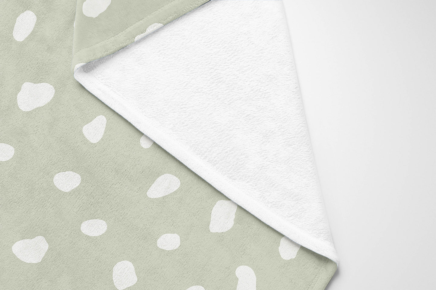 Paint Drop Velveteen Fleece Blanket