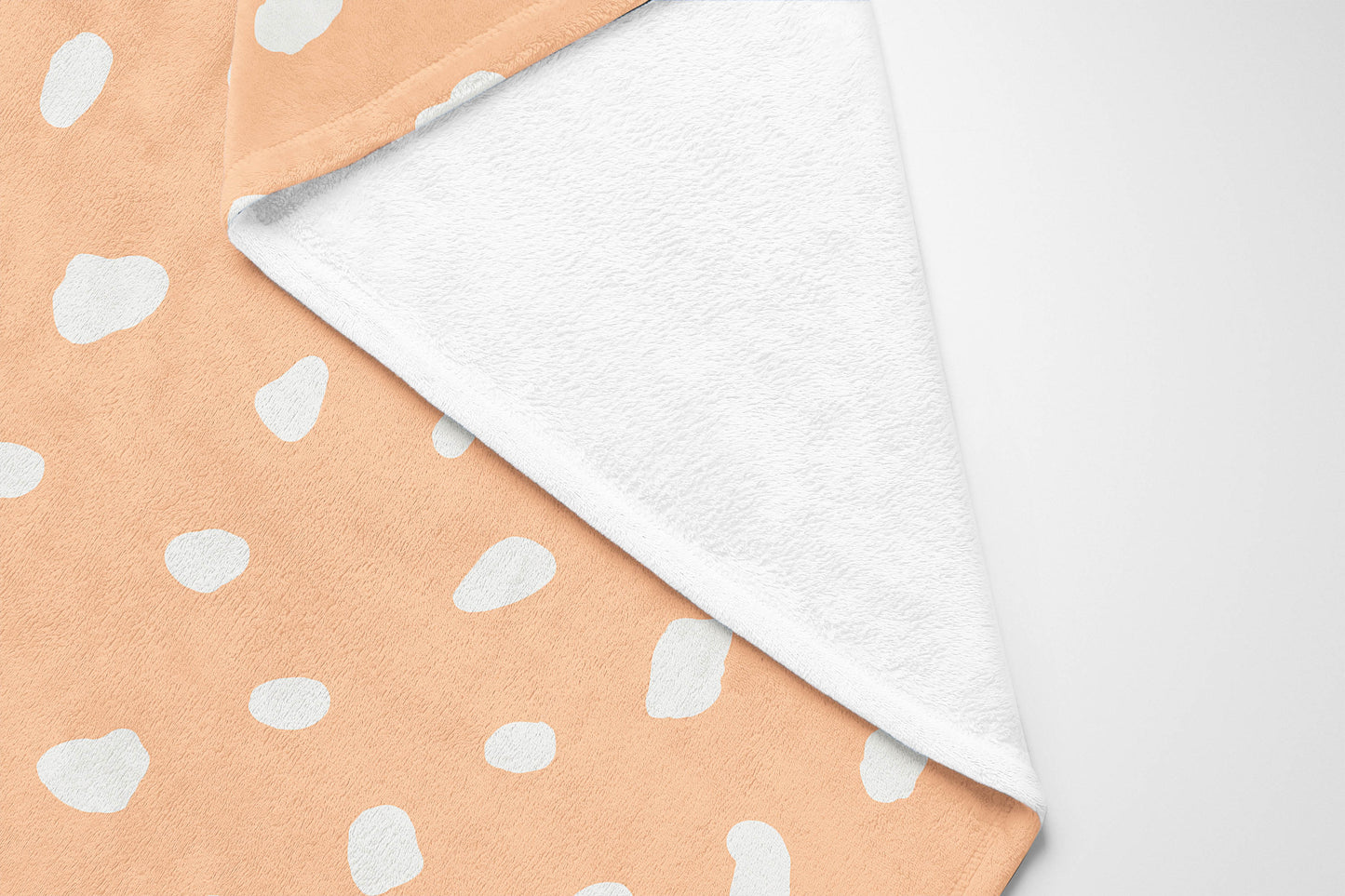 Paint Drop Velveteen Fleece Blanket