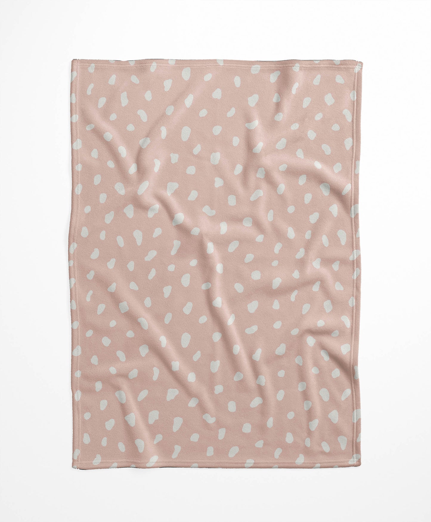 Paint Drop Velveteen Fleece Blanket
