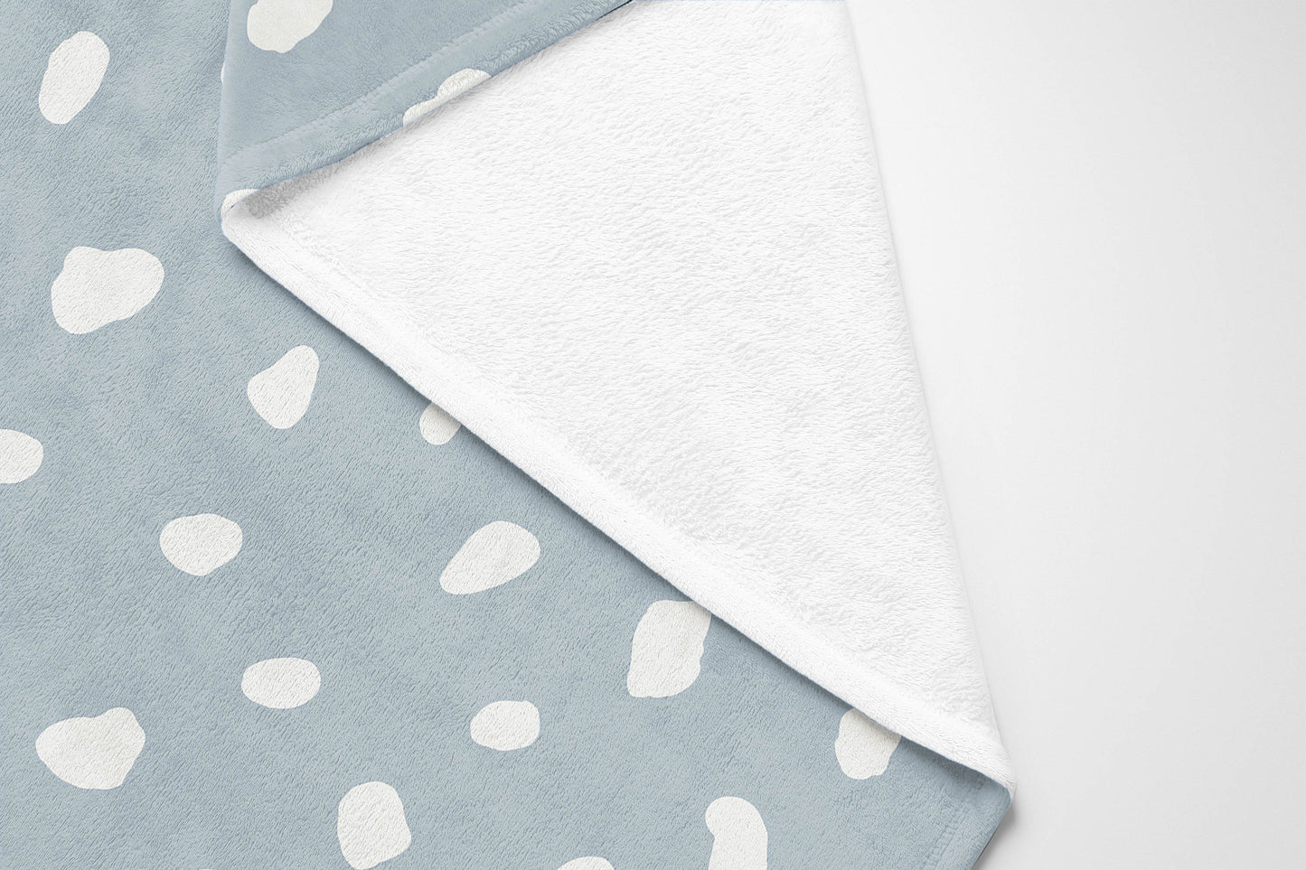 Paint Drop Velveteen Fleece Blanket