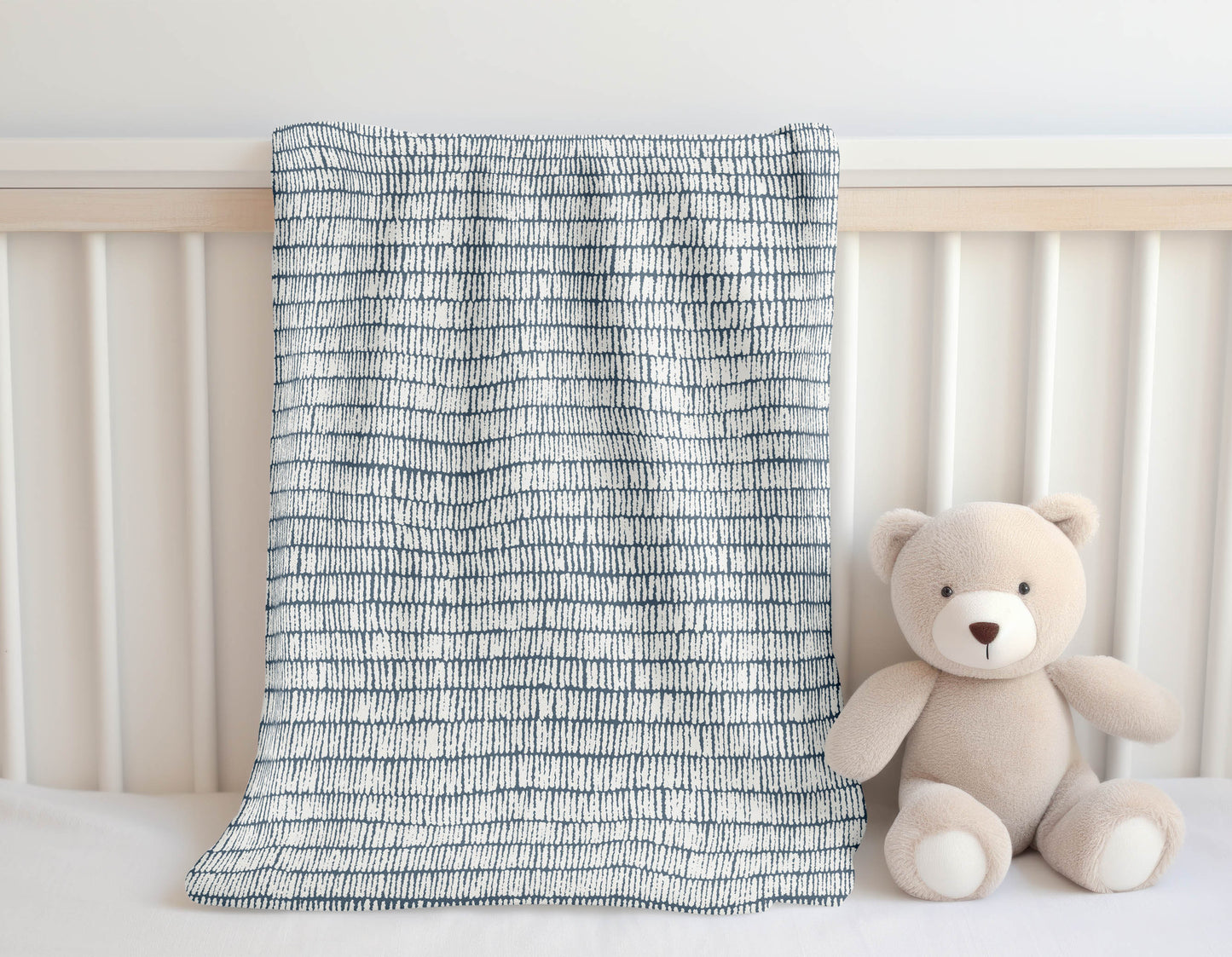 Ricky Row Velveteen Fleece Blanket