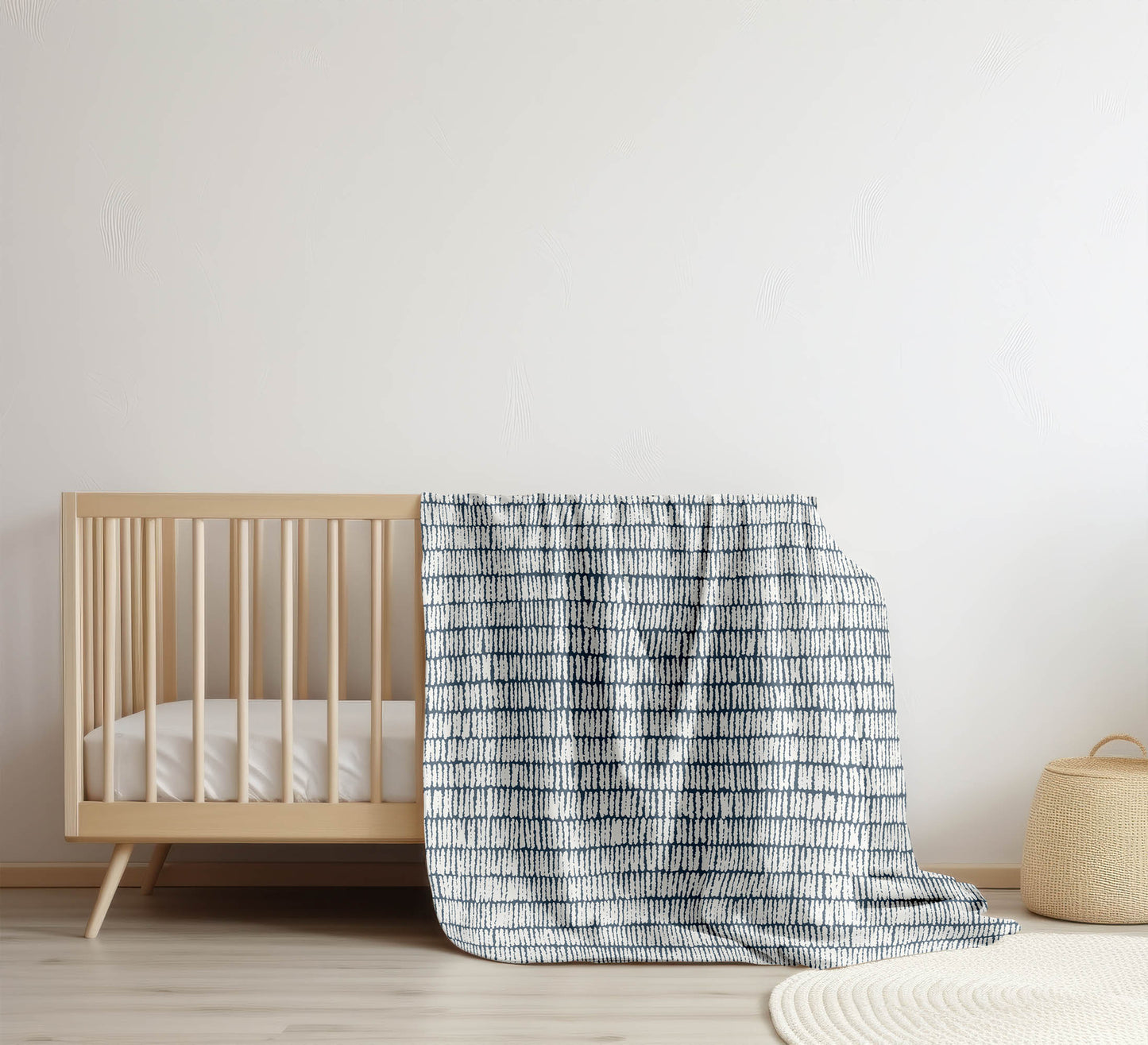 Ricky Row Velveteen Fleece Blanket