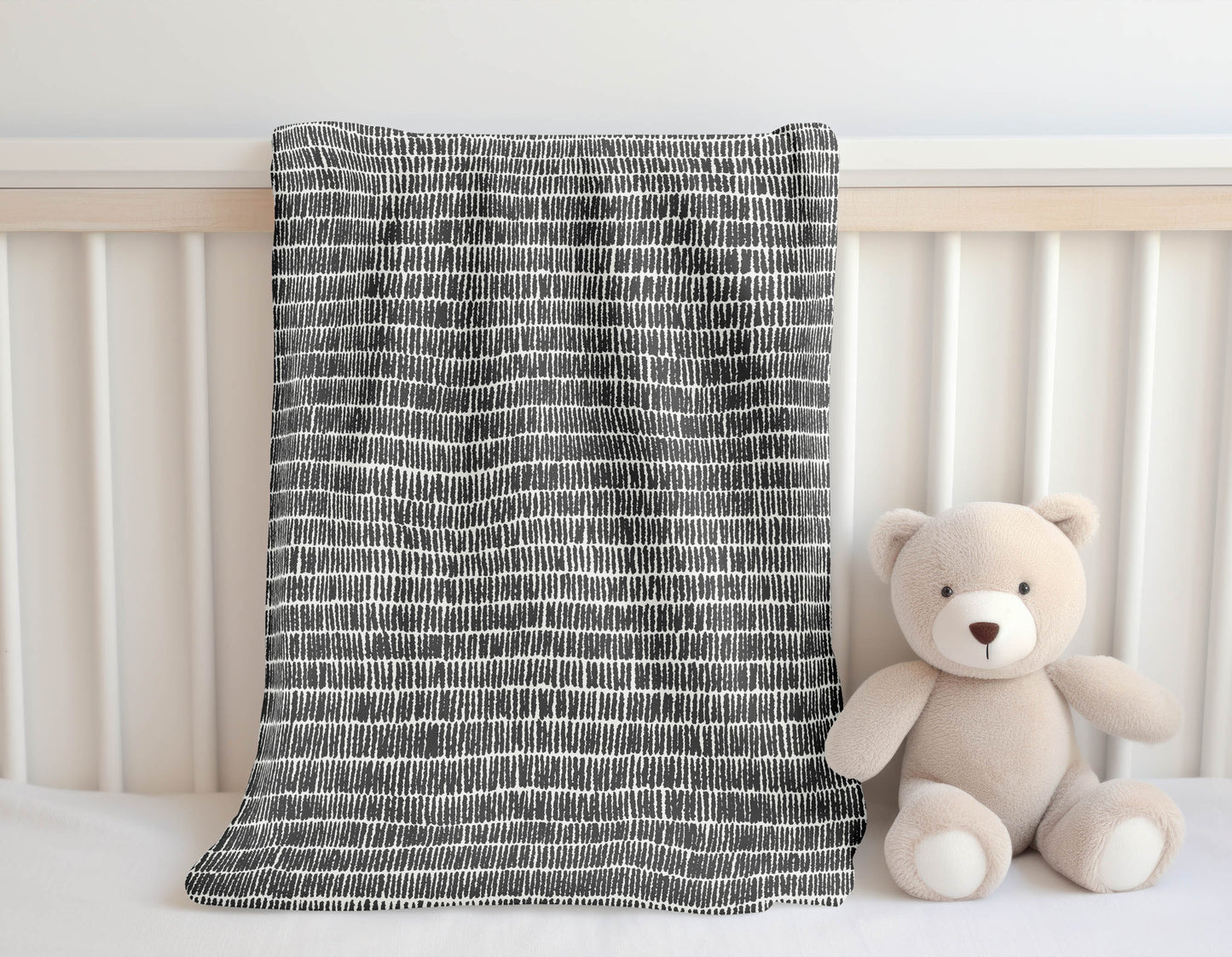 Ricky Row Velveteen Fleece Blanket