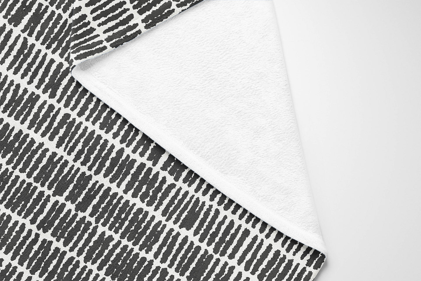 Ricky Row Velveteen Fleece Blanket