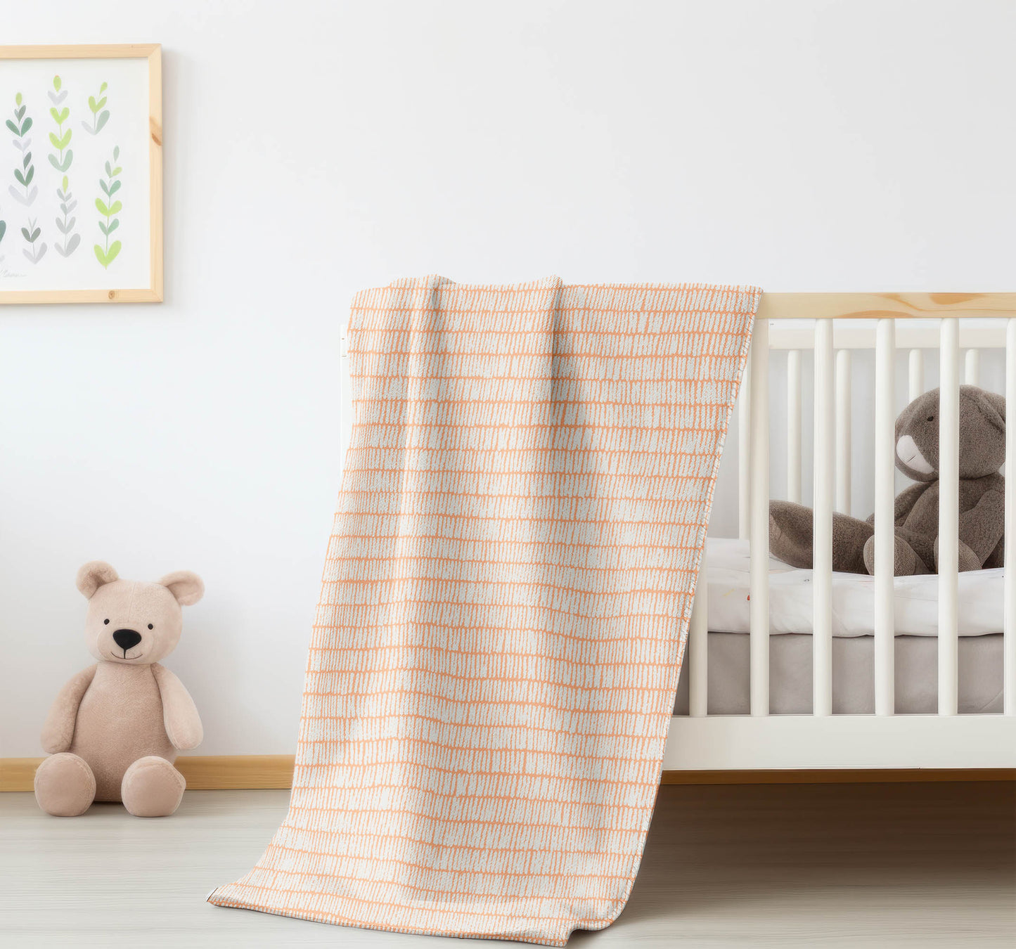Ricky Row Velveteen Fleece Blanket