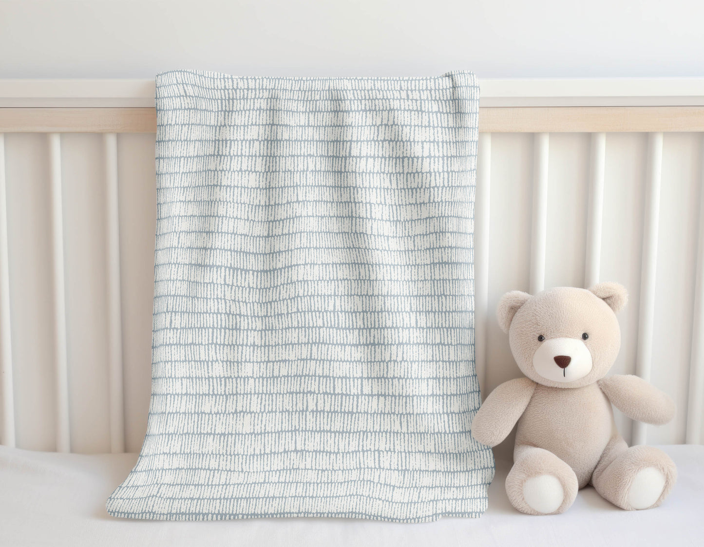 Ricky Row Velveteen Fleece Blanket