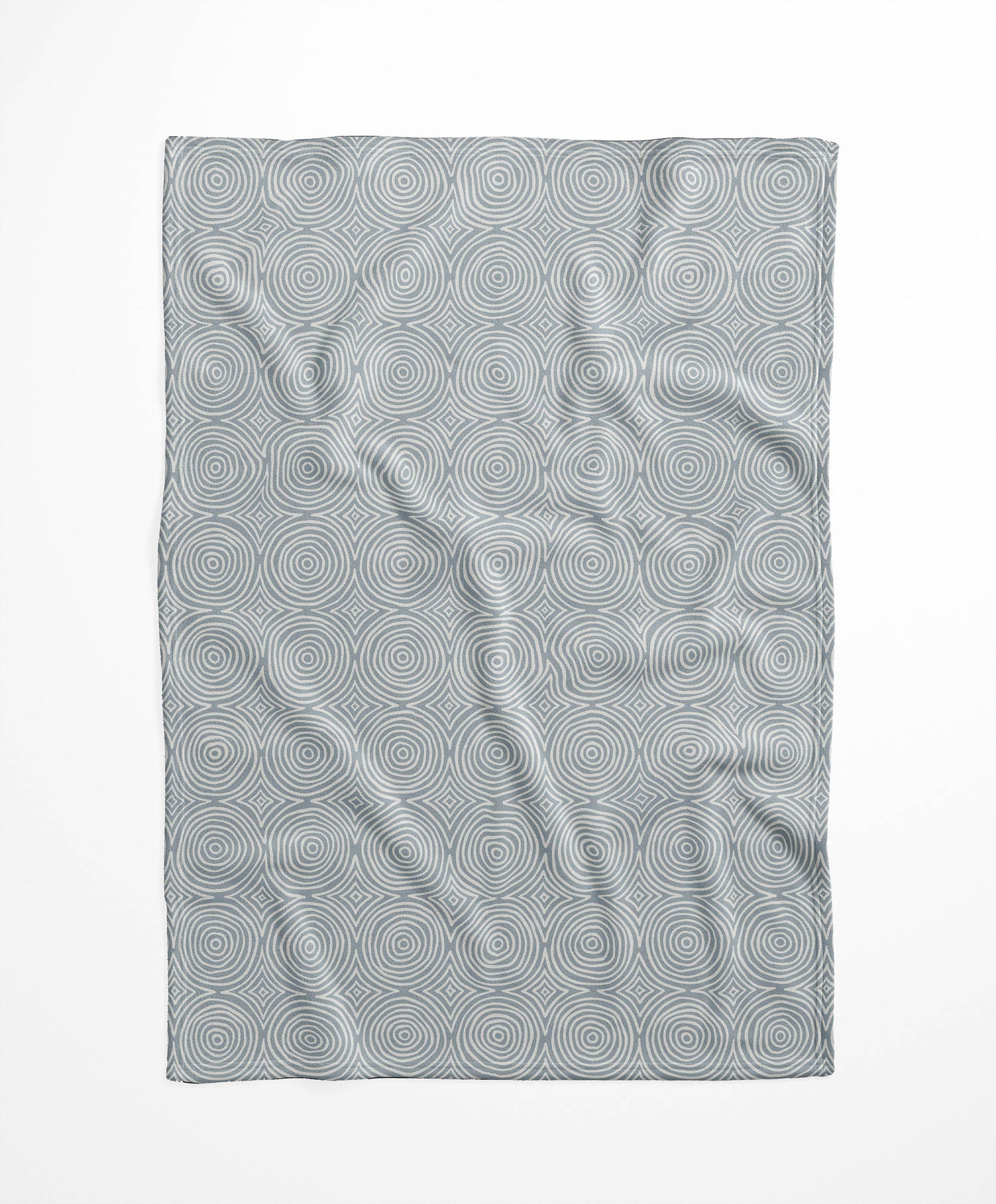Rolling Circles Velveteen Fleece Blanket