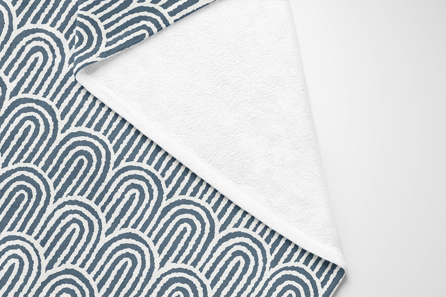 Rolling Hills Velveteen Fleece Blanket