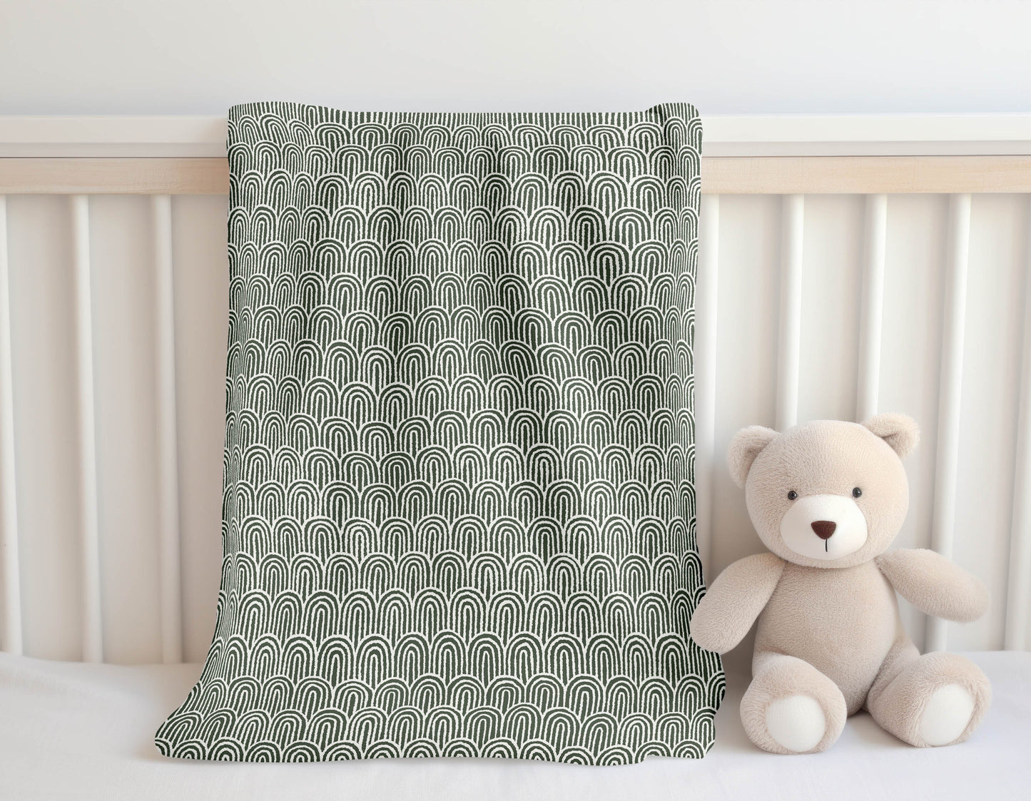 Rolling Hills Velveteen Fleece Blanket