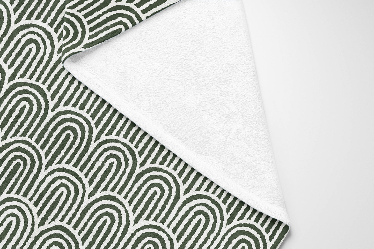 Rolling Hills Velveteen Fleece Blanket