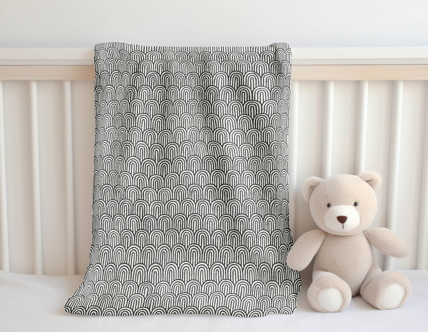 Rolling Hills Velveteen Fleece Blanket