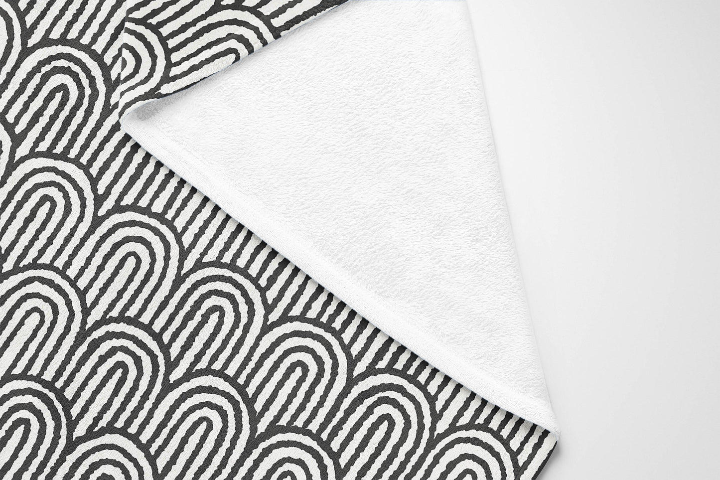 Rolling Hills Velveteen Fleece Blanket