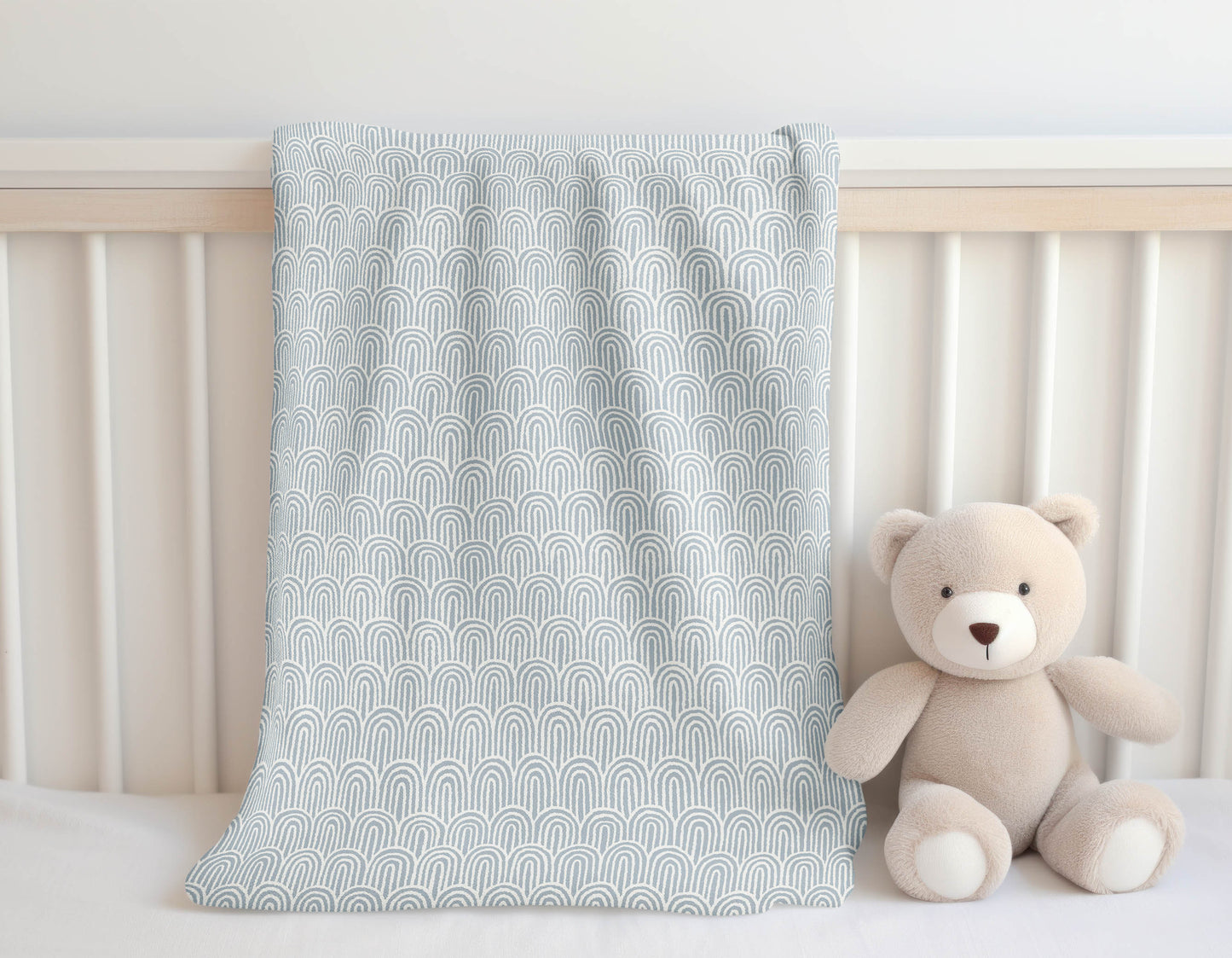 Rolling Hills Velveteen Fleece Blanket