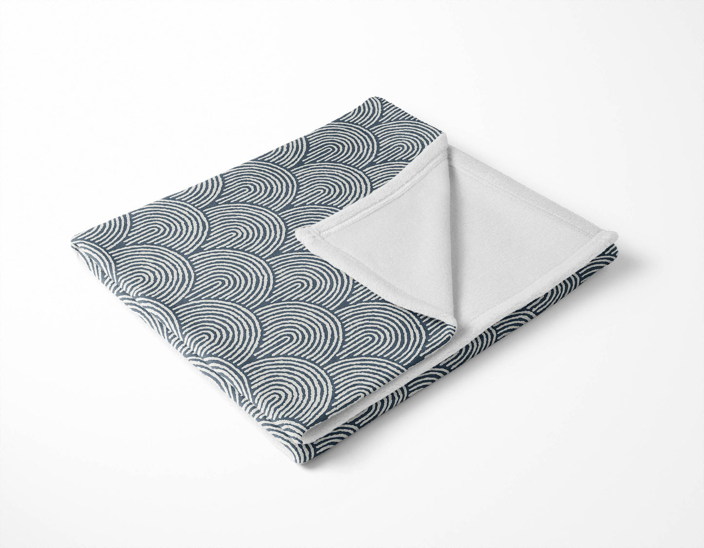 Rolling Humps Velveteen Fleece Blanket