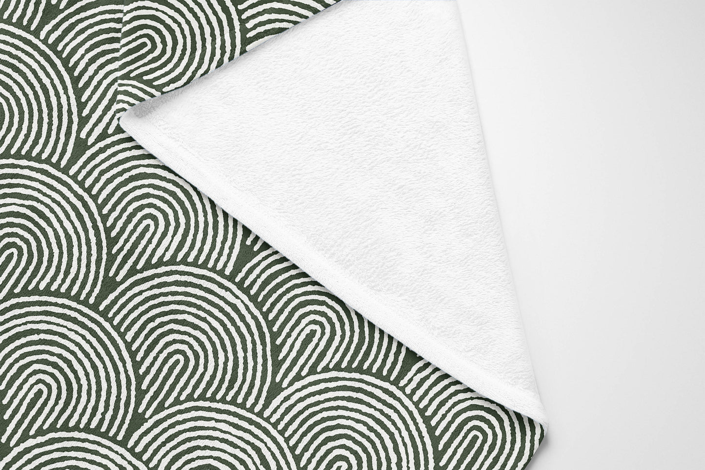 Rolling Humps Velveteen Fleece Blanket