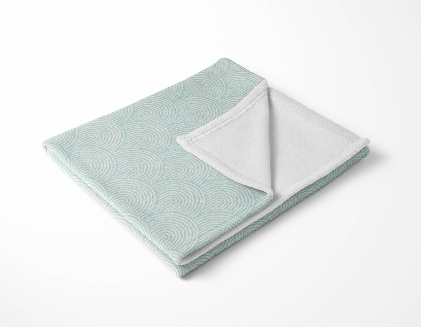 Rolling Humps Velveteen Fleece Blanket