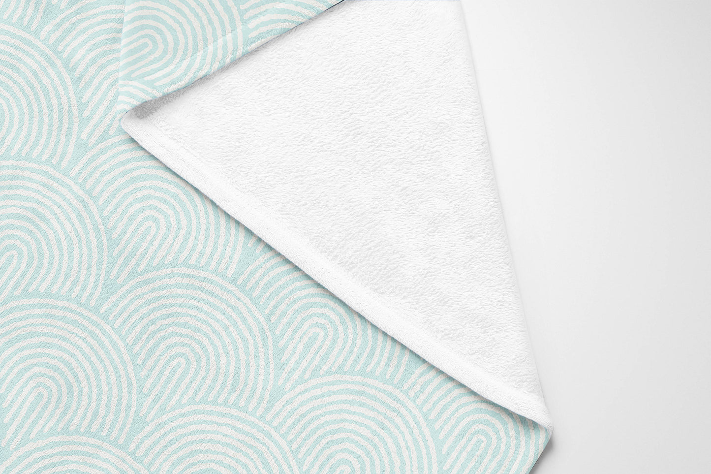 Rolling Humps Velveteen Fleece Blanket