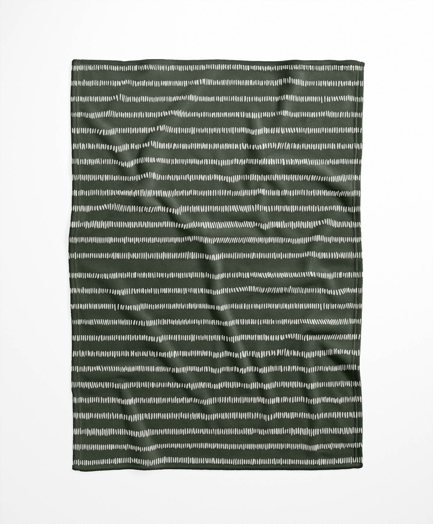 Scatter Row Velveteen Fleece Blanket