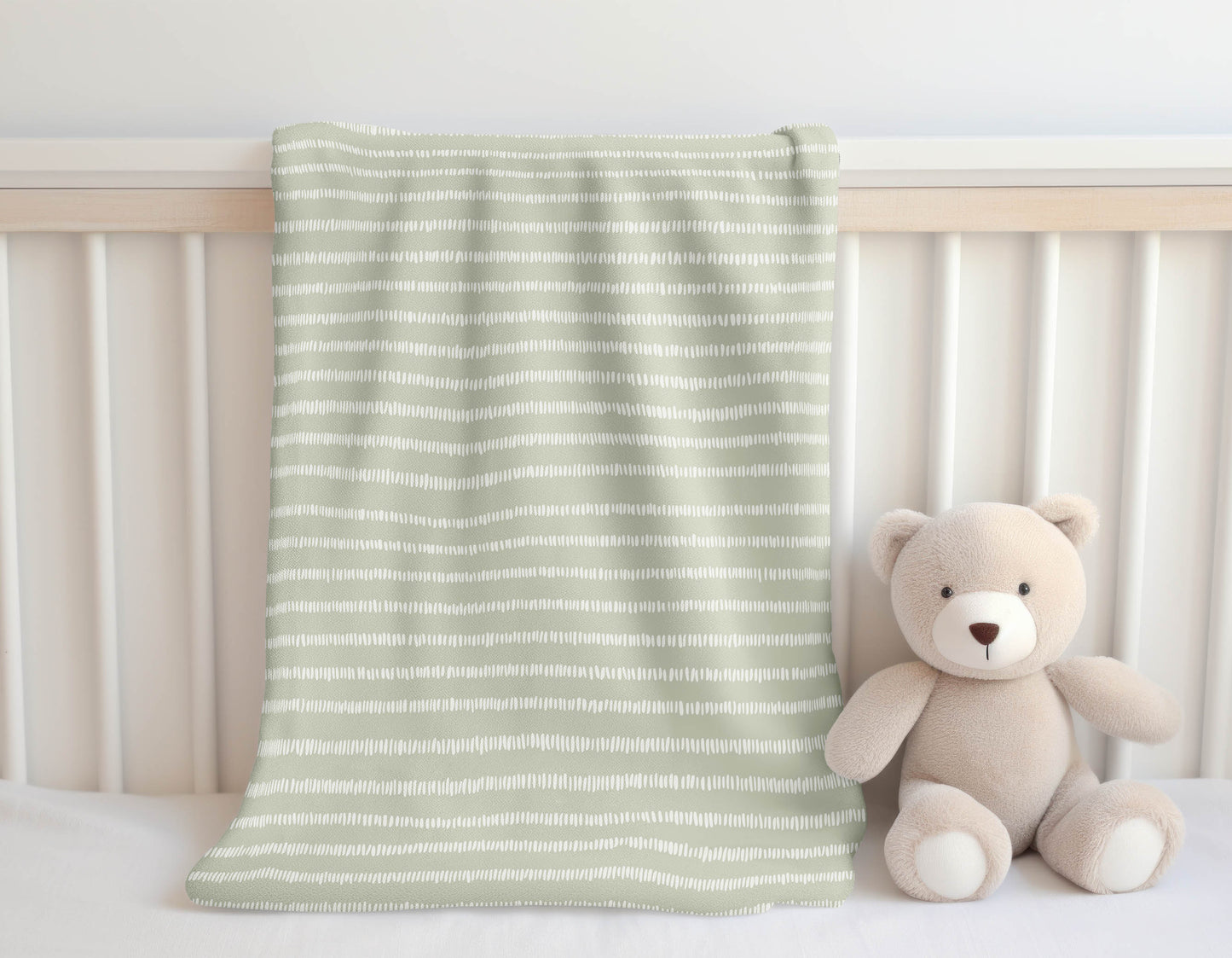 Scatter Row Velveteen Fleece Blanket