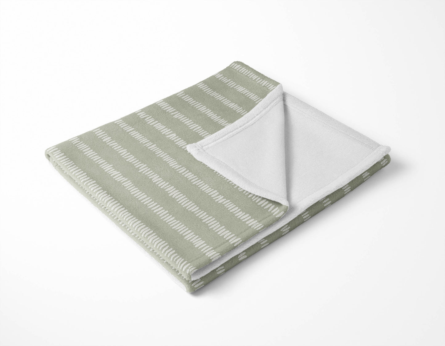 Scatter Row Velveteen Fleece Blanket