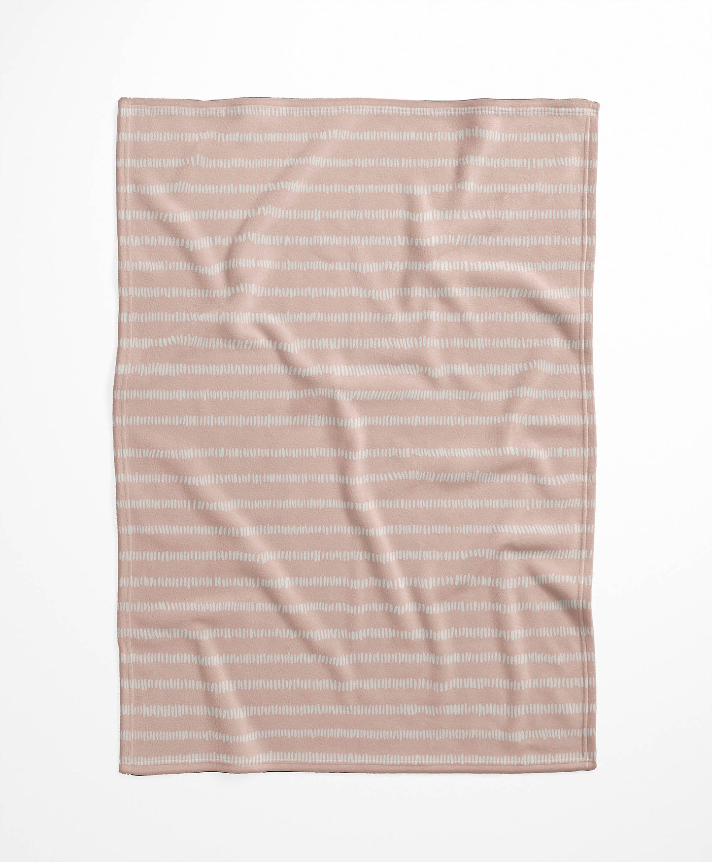 Scatter Row Velveteen Fleece Blanket