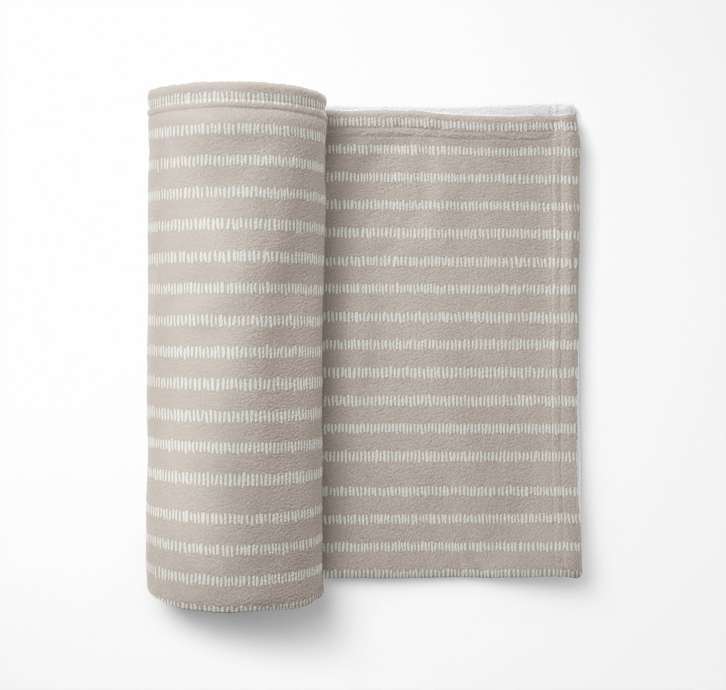 Scatter Row Velveteen Fleece Blanket
