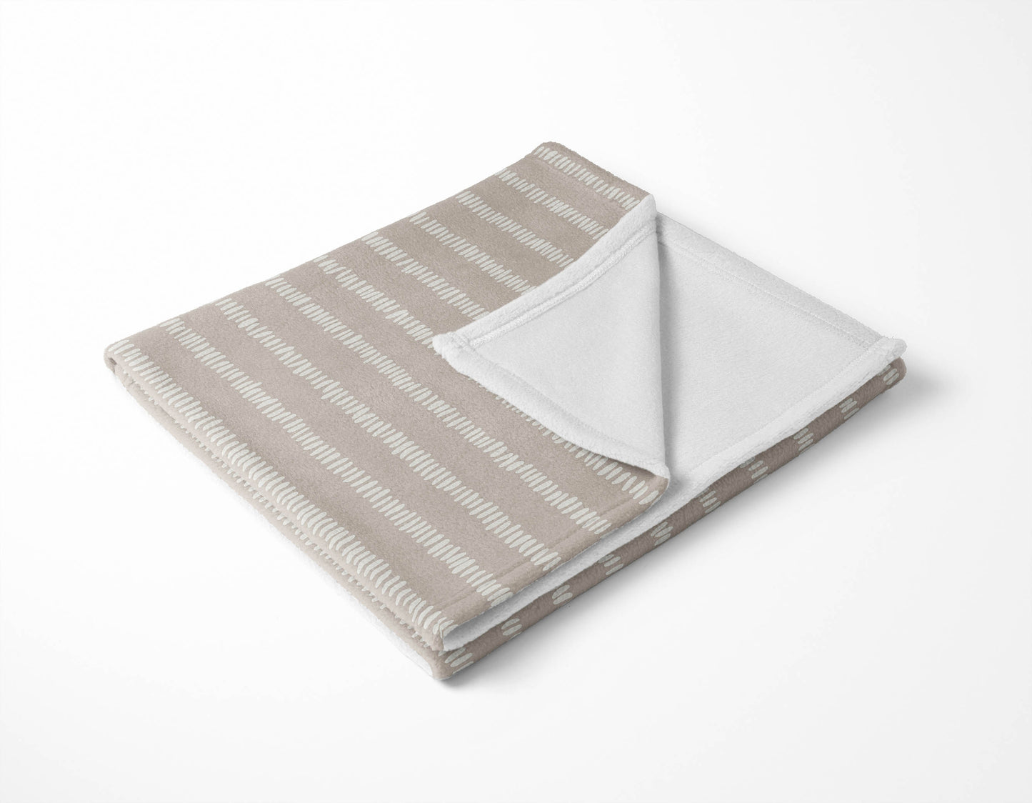 Scatter Row Velveteen Fleece Blanket