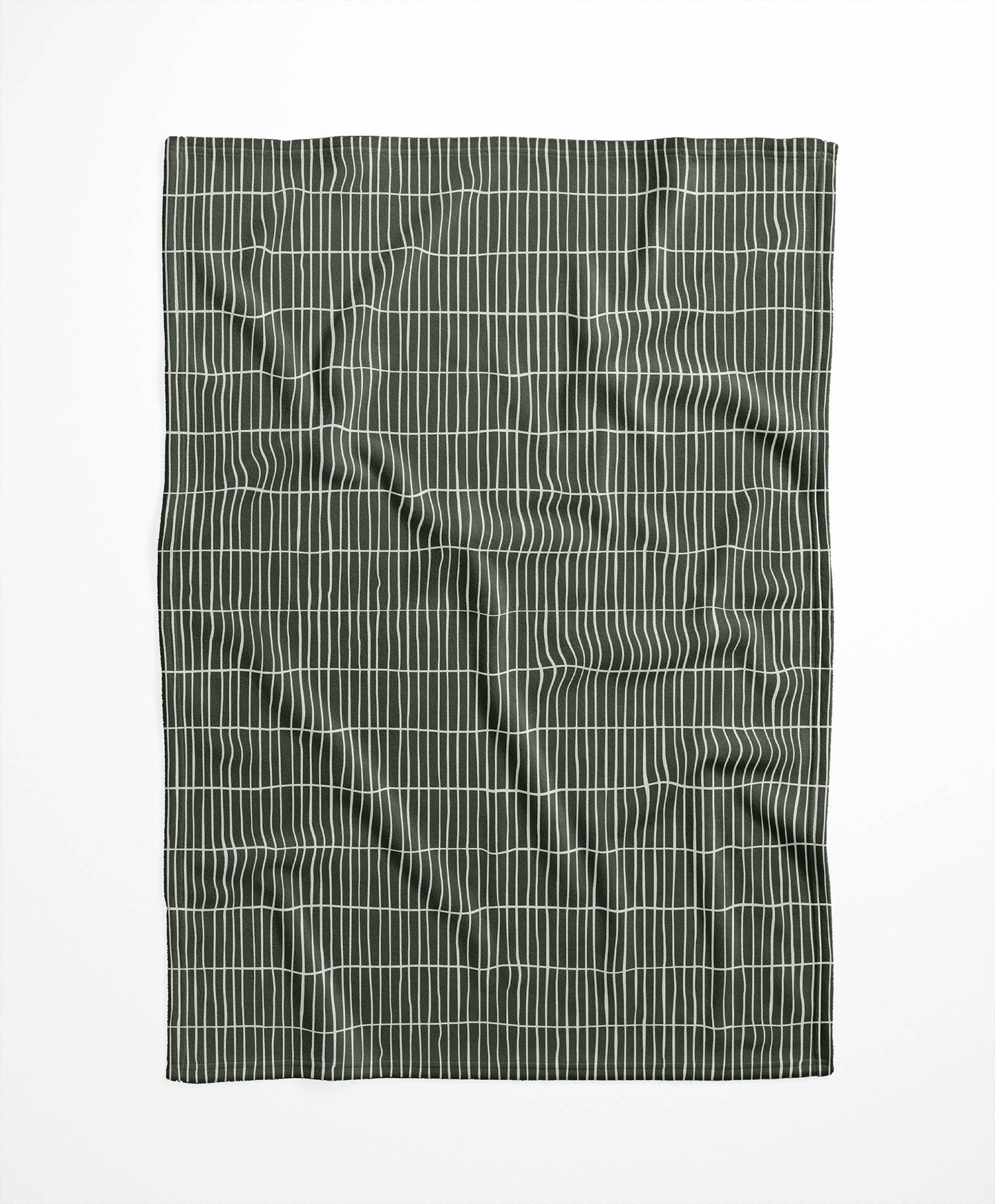 Snow Fence Velveteen Fleece Blanket