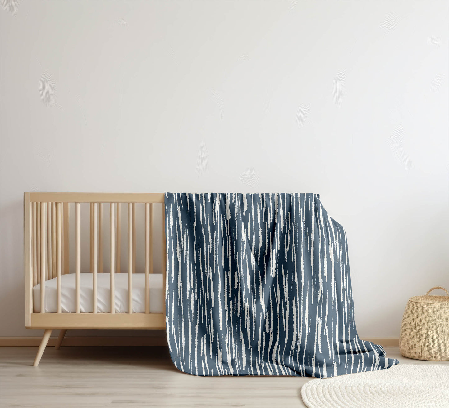 Spectrum Strands Velveteen Fleece Blanket