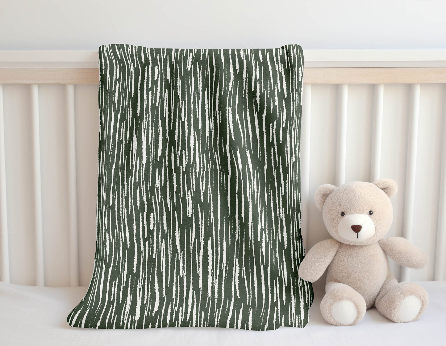 Spectrum Strands Velveteen Fleece Blanket