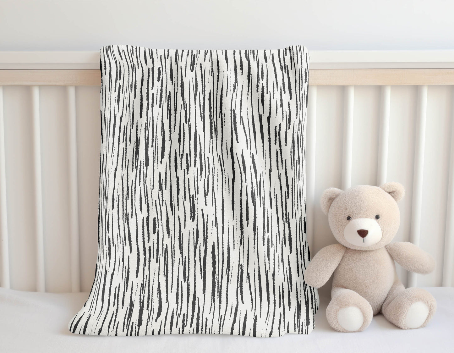 Spectrum Strands Velveteen Fleece Blanket