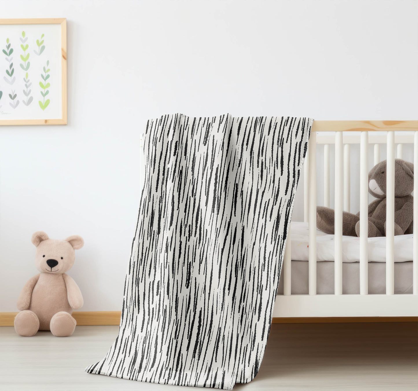 Spectrum Strands Velveteen Fleece Blanket