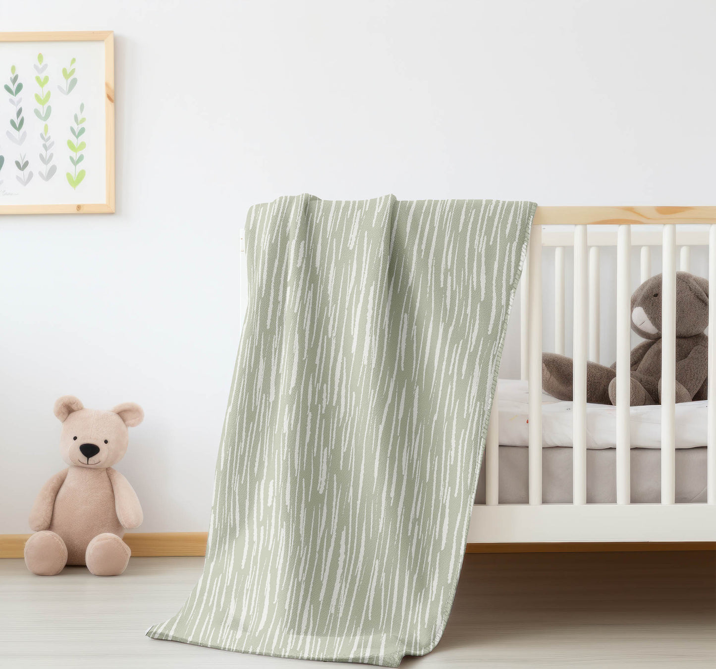 Spectrum Strands Velveteen Fleece Blanket